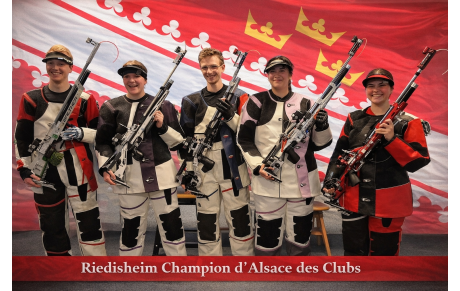 Riedisheim Champion d'Alsace des Clubs D1